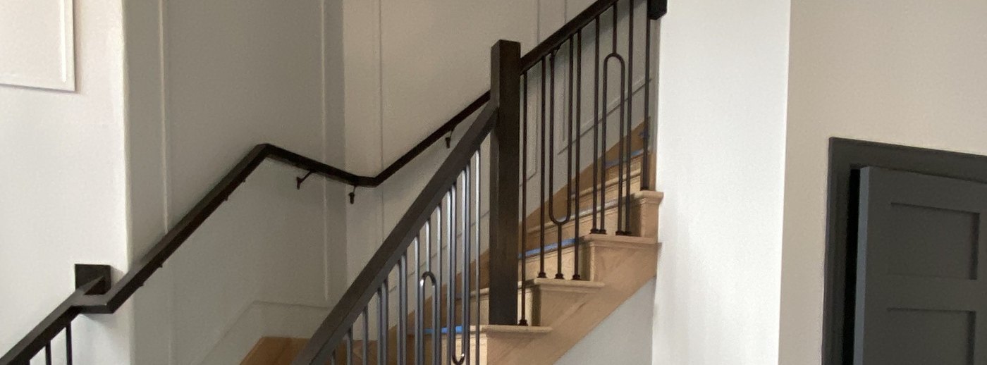 New construction painting project